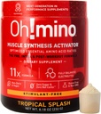 Mino Essential Amino Acides Supplement. Tropical Splash, Powder bez impulzu. Všetkých 9 EAA, BCAA a perfektné Amino pre cvičenie, Amino Energy, a budovať svalovú hmotu, a obnoviť rýchlejšie.