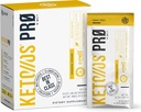Pruvit Keto/OS Pro Banana Cream + MCT Ketones - Keto/OS Pro Supplement for Energy Boost, Better Digestion and Helps Boj proti procesu starnutia - 20 paketov