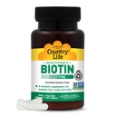 Country Life Country Life Biotin 5 mg Vegicaps, 120 Počet