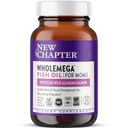 Nová kapitola pre Moms Fish Oil Supplement, Tiny Capsules, 2000mg per Serving, Prenatal DHA with Omega-3 + Vitamín D3 pre prenatálnu a postnatálnu podporu, 500mg Každý - 90 Počet