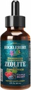 Bucklebury Liquid Zeolit Detox pre deti s probiotikami - Bezcukrové prírodné Berry Chuť probiotiká pre deti - Zeolit Heavy Metal Detox a imunitná podpora - 2 Fl Oz