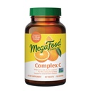 Megafood Complex C - Vegan Immune Suplement with Vitamin C 250 mg, Made with Real Food including Orange, Cranberry & Brown Rice, Gluten-free, Kosher - 60 Tablets, 60 Servings