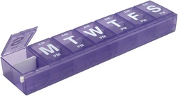 EZY DOSE Weekly (7-Deň) AM/PM Pill Planner, Medicína Prípad, vitamín Organizátor Box, 3X-Veľké uzamykacie oddelenia na bezpečné lieky na predpis, prevencia náhodného striekania, farebné mája Vary, BPA zadarmo