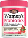 Probiotiká pre ženy, 120 miliárd CFU s prebiotikami Cranberry D- Mannose & Enzymes, Digestive Vaginal & Urinary Tract Health, 30 Oneskorené-Release Caps
