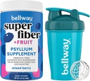 Bellway Super Fiber Powder + ovocie, zmiešané Berry Shaker fľašu stuha
