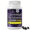 Fogoro Melatonín 60 mg - Fall Asleep Faster, Stay Asleep longer, High Dose