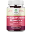 Vlasy kože a nechtov Gummy pre ženy - Extra sila Biotín a kolagén Gummy pre ženy Podpora vlasových nechtov - Non-GMO Kosher Marine Collagen Biotin 10000mcg na porciu (45 dní)