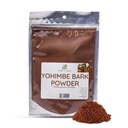 Herb To Body Yohimbe Bark Powder 4 oz, Wildcrafted Sušený Yohimbe Powder Zdroj z Afriky pre bylinný čaj a tradičné použitie