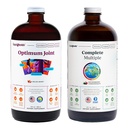 LIKVIDNÁ HEALTHA Optimum Joint Glukosamine Chondroitin Supplement & Complete Multi Daily Multivitamín Bundle for Men & Women - Immune Support, Bone Joint Health, Whole Foods - USA Made, Vegan, Non-GMO
