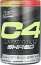 Cellucor C4 Ultimate Shred pre cvičenie prášok, metabolizmus doplnok s Cayenne extrakt+300mg kofeín+TeaCrine+Dynamine - Cherry Limeade, 20 Servings