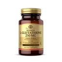 Solgar Redukované L-Glutatión 250 mg - 30 Rastlinné kapsuly - Antioxidačná podpora - Non-GMO, Vegan, Gluten Free, Dairy Free, Kosher - 30 Servings