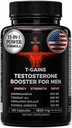 Anabolické Booster & Muscle Builder, T-GAINS Testosterón doplnok pre mužov, TRT Test Booster & Estrogen Blocker, HGH doplnky pre mužov - Tongkat Ali Fadogia Agrestis pre rast svalov, 120 Caps