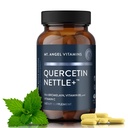 Anjel vitamíny Quercetin Nettle+ - podporuje alergiu Wellness & Sinus Health, Featuring Quercetin s hypromelínom, Crafted for Seasonal Well- Being, cGMP Certified, Made in USA, 60 Tablety