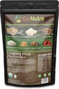 Go Nutra - Organické 7 Huba Supplement, Longevity Mušroom Powder s Lion