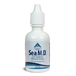 Anderson Sea M.D. Concentrated Trace Mineral Drops, Ionic Electrolyte Magnézium Supplement, Aids in Muscle Cramps, Liquid Magnézium and Trace Mineral, Easy to take (1 Ounce)