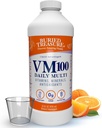 Pochovaný poklad VM100 denne Multi - 32 porcií, tekuté vitamíny Minerály doplnok s dávkovým pohárom