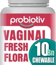 Žuvacie vaginálne probiotiká pre ženy 10 miliárd CFU + organické prebiotiká 
