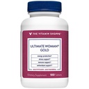 Vitamín Shoppe Ultimate Woman Gold Multivitamín - so železom, B Vitamíny a vitamín D3 a viac na podporu výroby energie, kostného a imunitného zdravia - Glutén bez multiminerálu (180 tabliet)