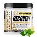 Outwork Nutrition Post Workout Recovery Powder - Kreatín monohydrát, KSM-66 Ashwagandha & Tart Cherry - Rýchlosť zotavenie, ľahkosť - Kreatín Powder pre mužov a ženy, ľadový čaj, 240 Gr