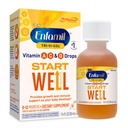 Enfamil Tri-Vi-Sol Infant Multivitamínové kvapky, podporuje rast a imunitné zdravie detí, 50ml fľaša