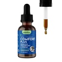 Animal Essentials Comfort Plus pre psy a mačky - upokojujúce kvapaliny, Pet upokojujúce kvapky, Bylinné Formula, California Poppy, Skullcap - 2 Fl Oz