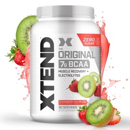 Xtend XTEND Original BCAA Powder 7g BCAA a 2,5g L-glutamine, bez cukru po tréningu svalového zotavenia Nápoj s aminokyselinami pre mužov a ženy, 90 Servíruje