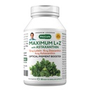ANDREW LESSMAN Maximum L+Z s astaxantínom 30 Softgels - 12mg lutein, 6mg Zeaxantin, 4mg Astaxantin. Kľúčové živiny na podporu zdravia očí a mozgu a podporu zdravého videnia.