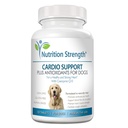 Cardio podpora pre psy Plus Antioxidant, L-karnitín, L- Taurine, s koenzýmom Q10 a vitamín E, podporuje zdravé a silné psie srdce, 120 žuvacie tablety