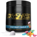 EHP Labs OxyShred Hardcore Super dávkovaný prášok pred cvičením - prášok pred cvičením s L-glutamínom a acetylom L-karnitín, energetický nápoj - 275 mg kofeínu - kyslé krevety, 40 porcií