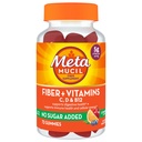 Metamucil Fiber Supplement 72 Gummies, Fiber + Vitamíny C,D & B12 žiadny cukor Pridané, Podpora Tráviace liečiť + Podpora Immune Health, Citrus Berry Flavor.