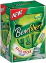 Benefiber Fiber Sugar-free on the Go Stick packs, Unflavred, 28 ea (pack of 3)