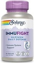 SOLARAY Immufight Maximum Daily Defense, All Day Immune Support, Vitamín C, Vitamín D, Zinok, Probiotiká, Monolaurin, Acerola & More, Vegan & Gluten Free, 60 Day Guarantee (180 CT, 60 Serv)