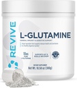 Revive Gut L-Glutamine Powder MD - Muscle Recovery & Immune System Booster for Adults - Promotes Digestive Health & Reduces Muscle Soreness - Immunity & Digestion Vegan Pure L Glutamine Supplement