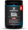 Wilderness Athlete - BCAA - Rozvetvený reťazec aminokyselín prášok - Essential Amino Acides Supplement for Men & Women - BCAA Supplement with Optimal Amino Acid Complex (Blood Orange)