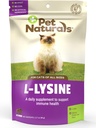 Pet Naturals Lysine pre mačky, kuracie príchuť, 60 Žuvačky - Immune and Respiratory Support for Mačky - Žiadna pšenica alebo kukurica - Vet Odporúčané