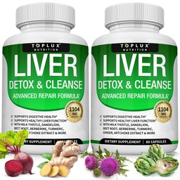 Pečeň Cleanse Detox & Repair Formula Pečeň Detox Supplement 