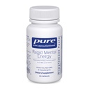 Pure Encapsulations Rapid Mental Energy - Vegan Memory Supplement to Support Brain Health - Ginkgo Biloba Extract, Alpinia Galanga & American Ginseng Extract - Non-GMO & Gluten-Free - 30 Kapsule