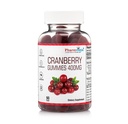 Cranberry Gummies pre deti a dospelých 400mg-Gluten Free Allergen Nutrient Rich Vegan Supplement -Cranberry Chews-90 Počet