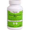 Vitacost Trans-Resveratrol Plus -- 60 Vegetariánskych kapsúl