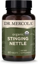 Dr. Mercola Organic Stinging Nettle Dietary Supplement, 60 Servings (60 tabliet), non GMO, Gluten Free, Soy Free, USDA Organic