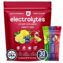 Keppi Electrolytes Powder Pakets Ako rôzne príchute 30 Slúži 