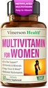 Multivitamin for Women – Methylated Womens Multivitamins & Multiminerals Capsules with Vitamin B12, A, D, C, Zinc, Magnesium & More for Complete Daily Support – Trusted Bioavailable Vitamins for Women