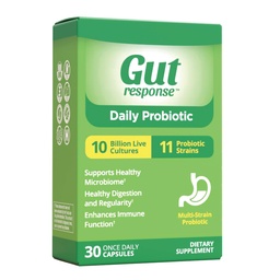 Denné probiotikum pre mužov a ženy, pomalé trávenie Starnutie, Boosts Imunitný systém, Znižuje kvitnutie, non-GMO, Gluten Free & Soy Free, 10 miliárd CFU, 30 kapsúl
