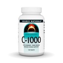 Zdroj Naturals C-1000, s Rose HIPS 1000 mg pre Immune System Support - 100 tabliet s časovým uvoľňovaním