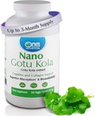One Planet Nutrition Nano Gotu Kola 250 mg Veggie Capsules (120 Servings), Gotu Kola Extract, Nano pre zvýšenú absorpciu, zvyšuje funkciu mozgu a kolagénovú syntézu, non-GMO, Vegan, Gluten-free