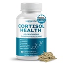 CORTISOL Zdravie Ashwagandha 15-in-1 doplnok s horčíkom Fosfatidylserín L-Theanine harmanček Rhodiola Rosea Licorice svätá bazalka - Vyrobené v USA
