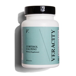 Veracity Cortisol upokojujúce - klinicky preukázané stres a podpora spánku doplnok - Znižuje napätie a zlepšuje duševnú jasnosť s prírodnou zmesou adaptogénov - 60 kapsúl