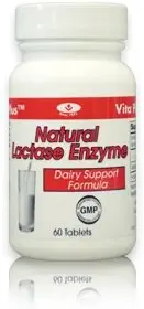 Prírodný laktáza Enzyme, 60 kariet