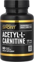 California Gold Nutrition Acetyl-L-karnitín, 500 mg, 60 Veggie Kapsule