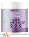 RAW pred tréningom prášok, výplach (Rocket Candy) - Chris Bumstead Sports Nutrition Supplement for Men & Women - CbumPreworkout for Working Out, Hydratácia, Mental Focus & Energy - 40 Servings